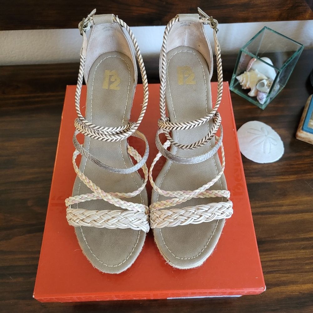 🌸R2 STRAPPY SUMMER WEDGES🌸